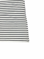 Colorblock Stripe Print Short Sleeve Dress