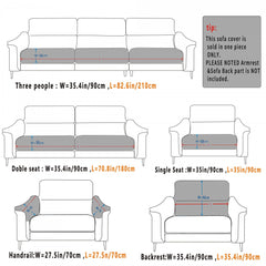 Modern Chenille Sofa Slipcover Non Slip Furniture Protector