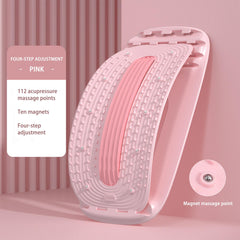 Adjustable Lumbar Spine Stretcher for Yoga and Muscle Relaxation