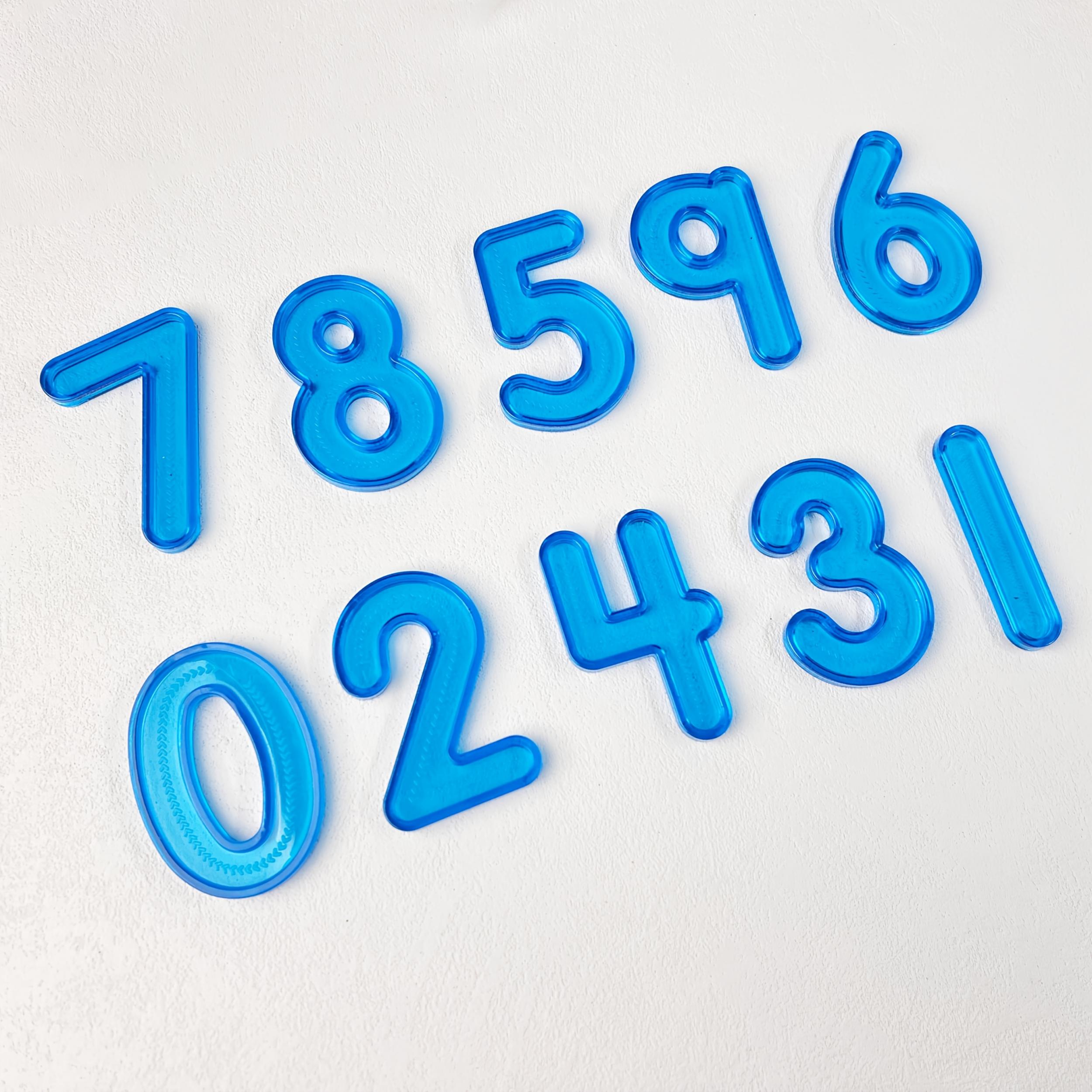Translucent Toy for Math Number Education Sensory Play Set