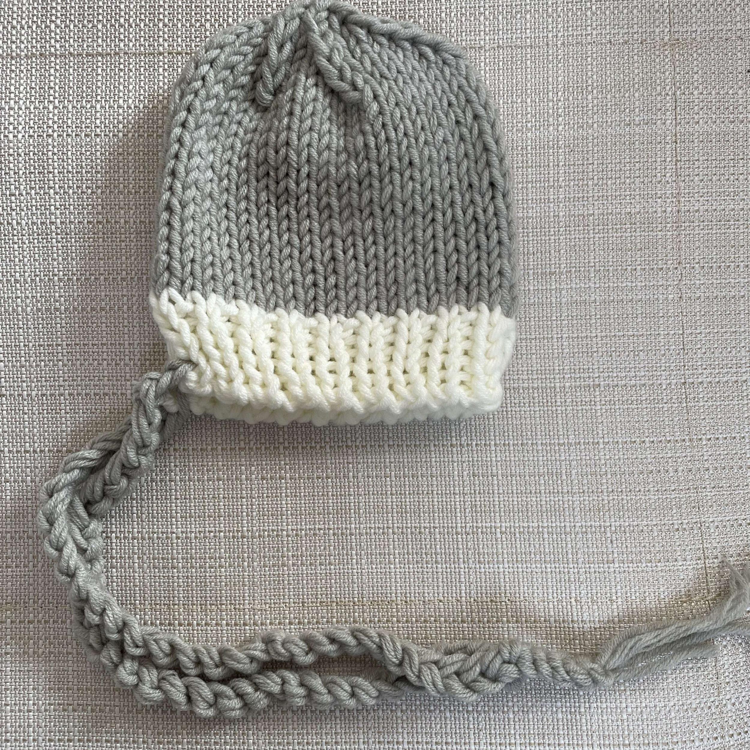 Newborn Baby Cartoon Hat Set Crochet Knitted Beanie Cap