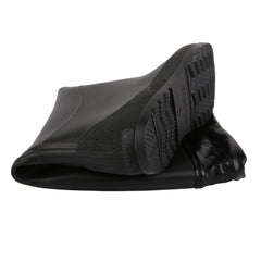 Waterproof PVC Round Toe Flat Rain Boots Lightweight Comfortable Foldable