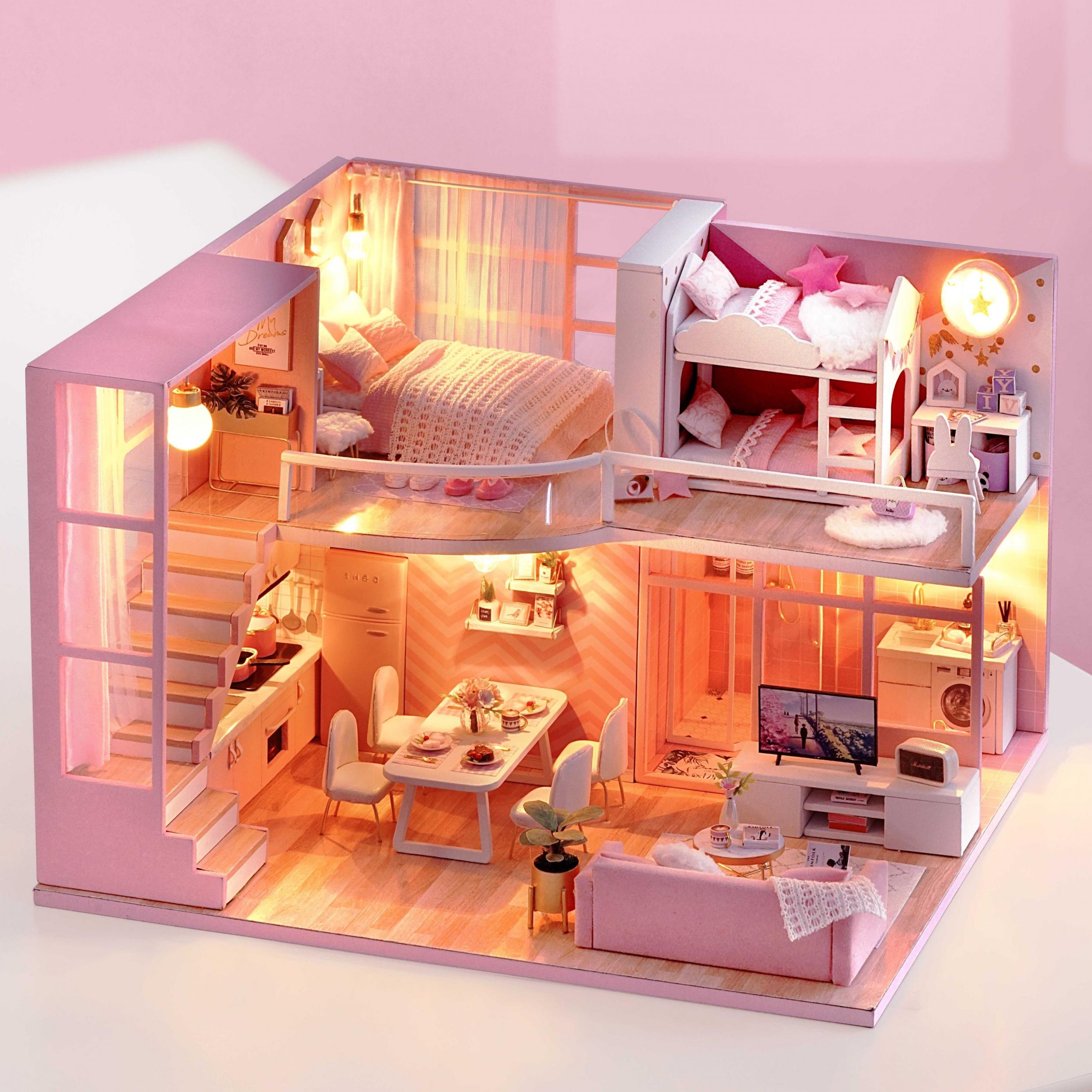 DIY Small House Creative Toy for Kids, Teens, Adults - Birthday Gift