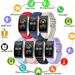 Unisex Smartwatch Fitness Tracker Music Control Call Message Notifications