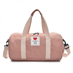Women's Gym Bag Top Female Sports Shoe Bag Fitness Travel Handbags