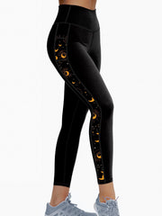 High Waist Slimming Yoga Leggings With Pocket