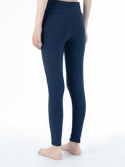 Plush Lined Shaping Pants Tummy Control Elastic Slimmer Thermal