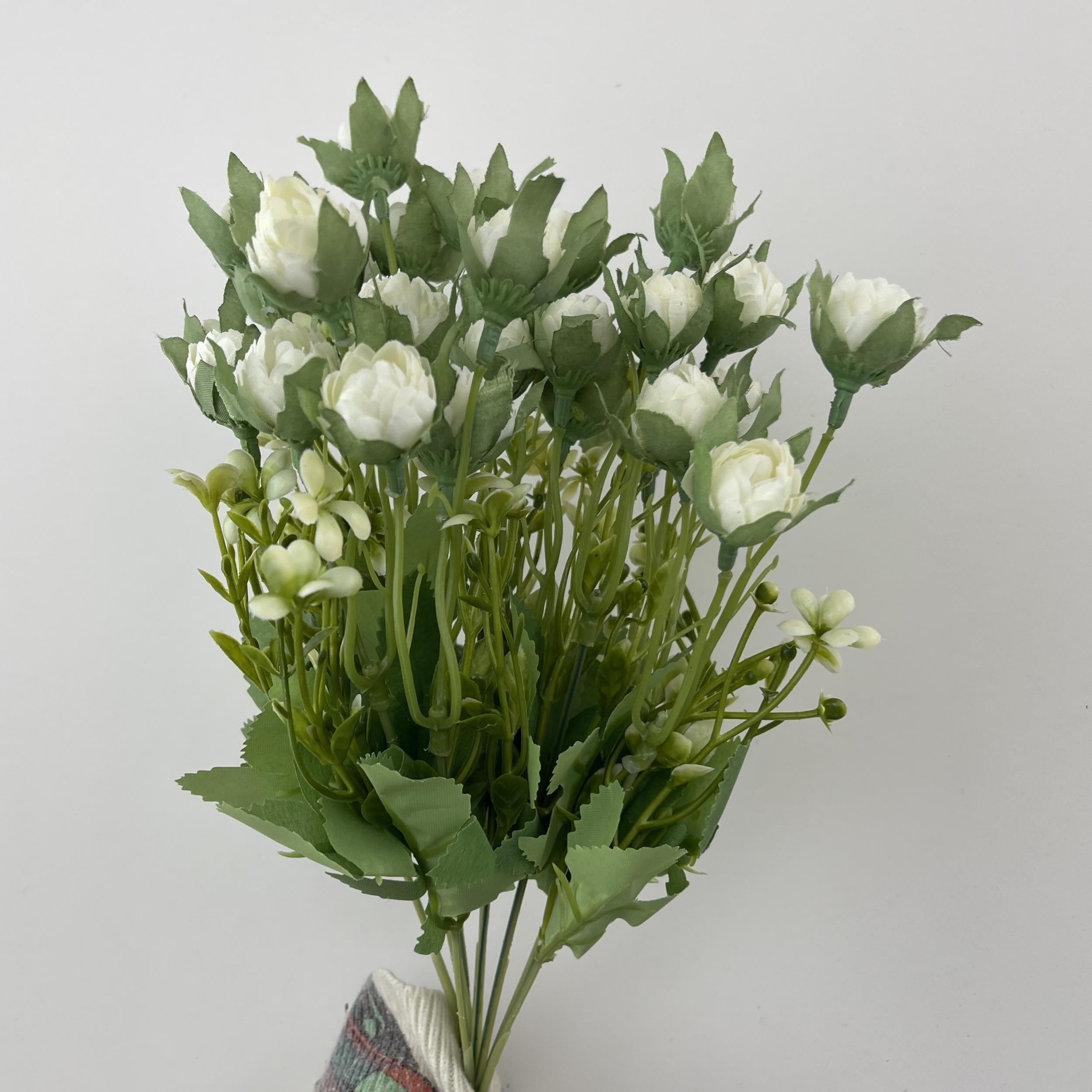 Set of 2 Bouquets 5 Head Chrysanthemum Artificial Flowers