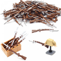 11pcs Small Particle Assembly Figures Toy Accessories Equipment Weapon Parts