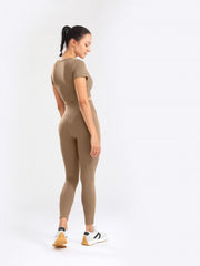 Cross Waist Sports Seamless Tight Pants Yoga Leggings