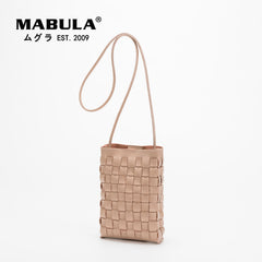 Soft Leather Handwoven Women Crossbody Bag Stylish Small Shoulder Bag