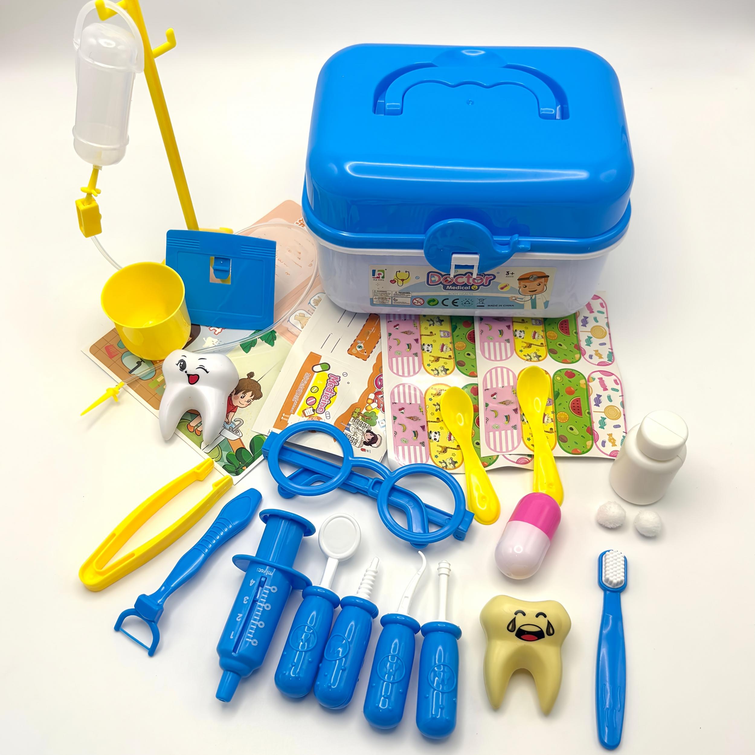 Kids Doctor Playset Role Playing Medical Kit Educational Toy