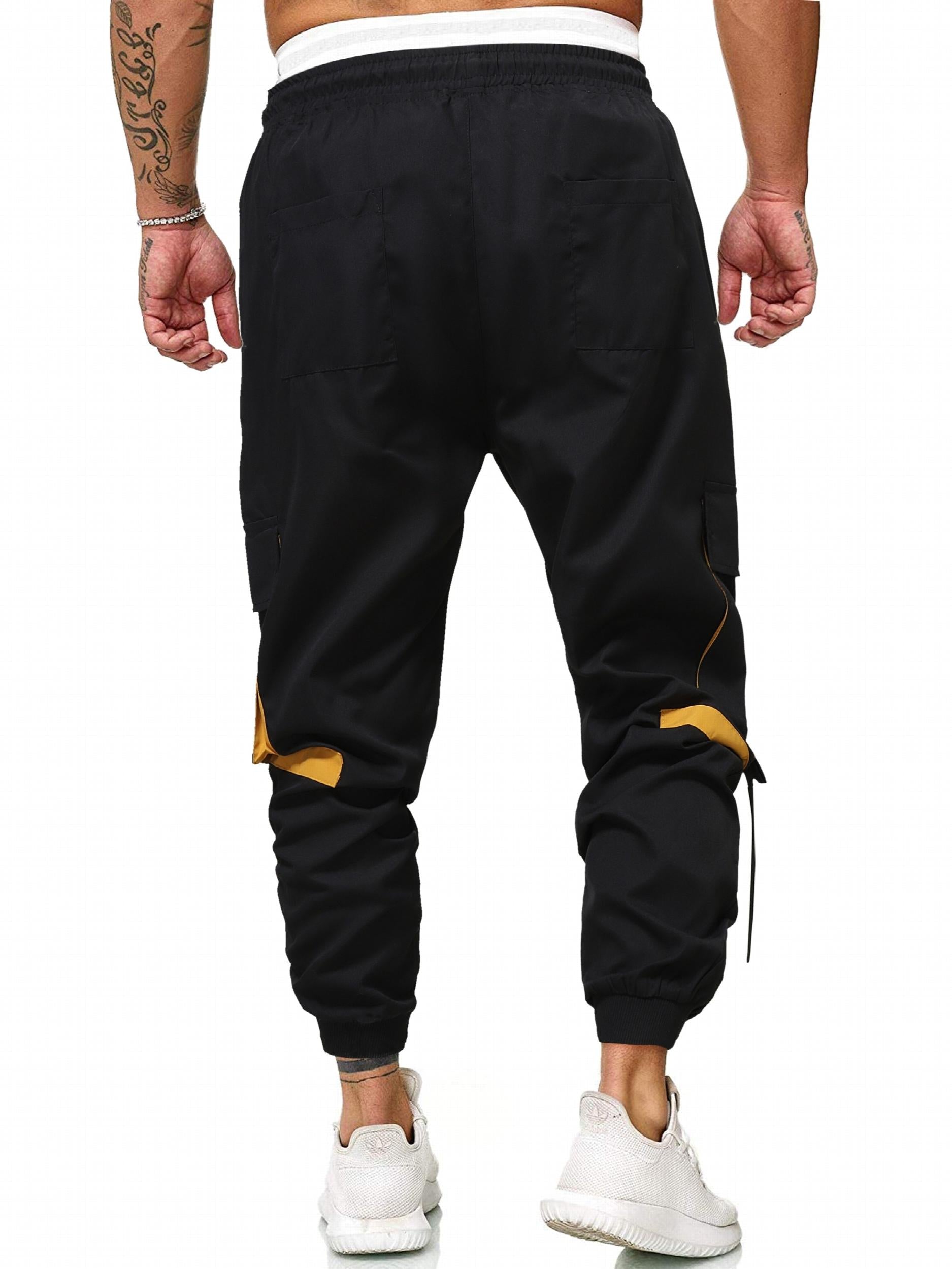 Flap Pockets Cargo Pants Men s Joggers For Autumn