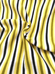 Y2K Striped Backless Halter Top