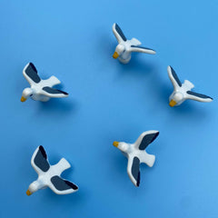 Animal Series Bird Figurines Seagulls Doves Sparrows Swallows DIY Scene Building