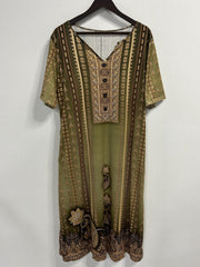 Boho Dress Women's Plus Tribal Print Short Sleeve Dress
