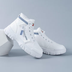 Fur Lined Winter Snow Boots Non Slip High Top Warm Snow Shoes