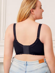 Plus Size Full Cover Wireless Lace Bra