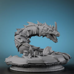 Agatol Crystalline Serpent Tabletop RPG Monster