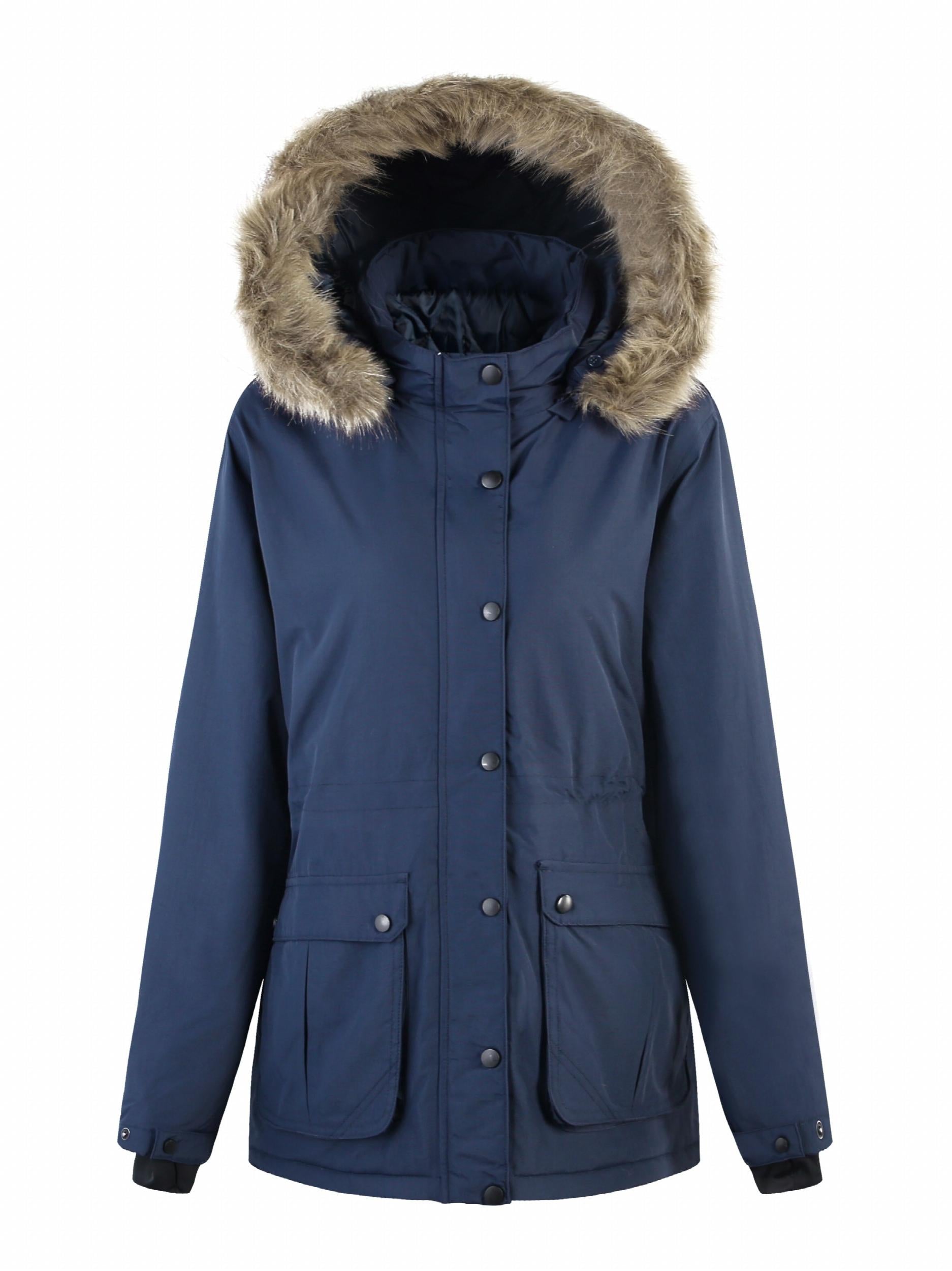 Detachable Hooded Outdoor Jacket Long Sleeves Casual Hiking Coat