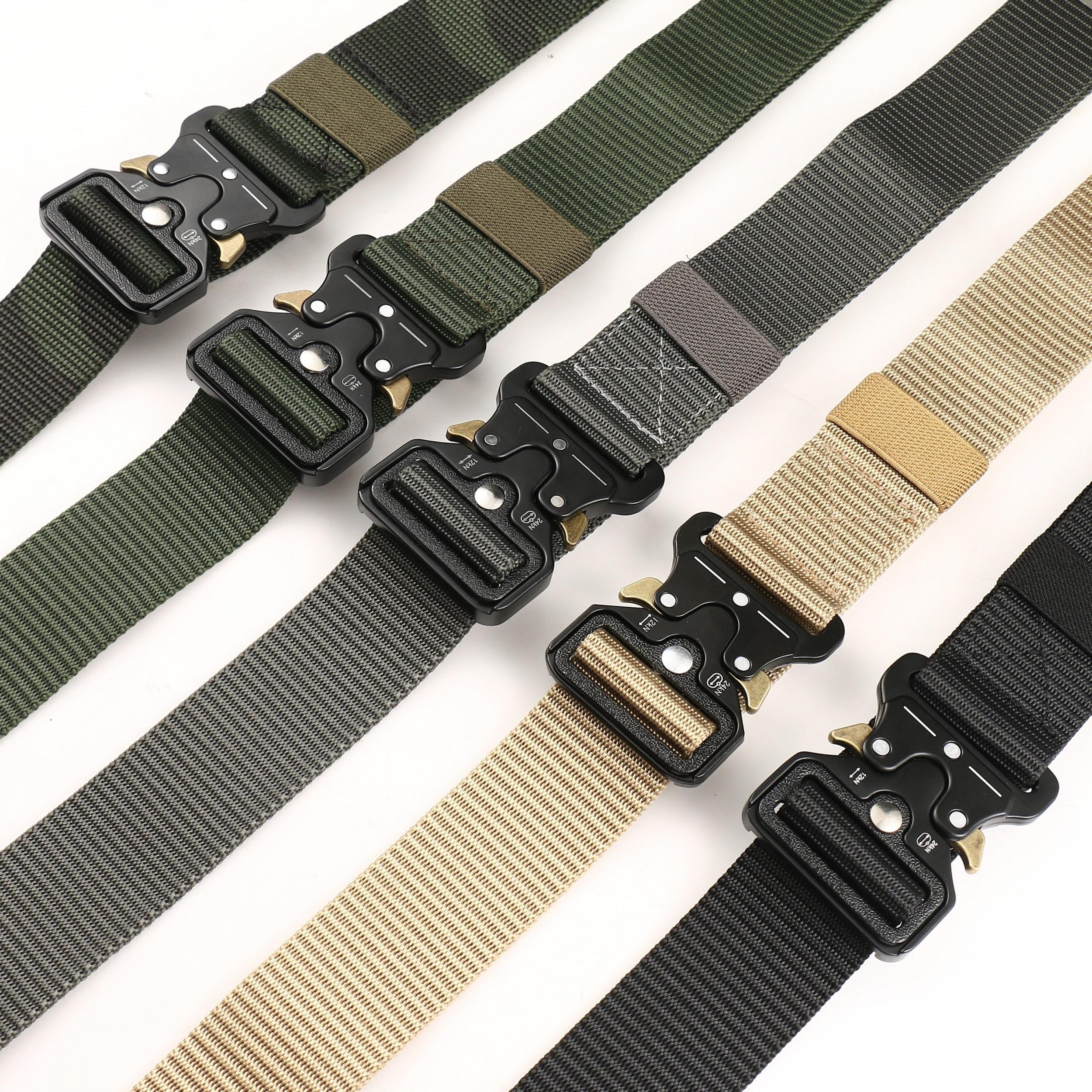 Outdoor Military Belt Quick Release Nylon Belts