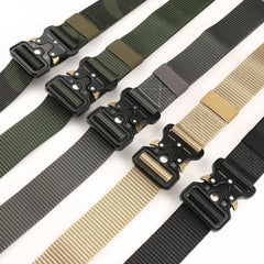 Outdoor Military Belt Quick Release Nylon Belts