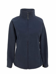 Women's Solid Fleece Sports Jacket Zipper Up Outdoor Workout Top