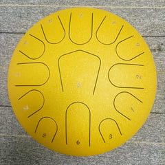 6 inch 13 Note Arch Steel Tongue Drum for Meditation & Yoga