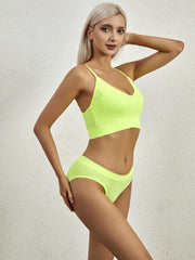Seamless Push Up Bra & Panties Set Women's Lingerie