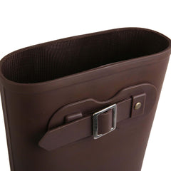 PVC Buckle Decor Non Slip Rain Boots Waterproof Lightweight Rain Shoes