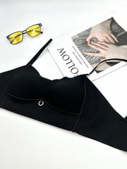 Solid T-Shirt Bra Full Coverage Women's Lingerie