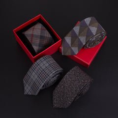 Men's Cashmere-like Ties Pattern Business Formal Women 5