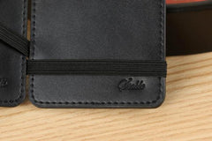 Vintage Leather Mini Wallet Bifold Card Holder