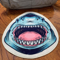 Halloween Themed Area Rug Soft Fluffy Floor Mat
