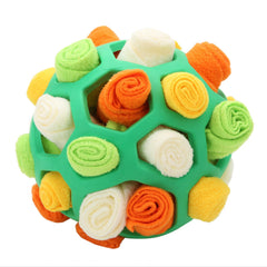Interactive Pet Sniffing Toy for Food Leaking - Dog Chew and Squeaky Toy