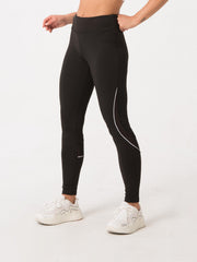 High Waist Mesh Stitching Yoga Leggings Butt Lifting Fitness Tights