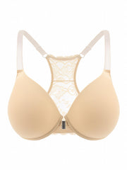 Bra Women's Racer Back Full Cover T shirt Bra