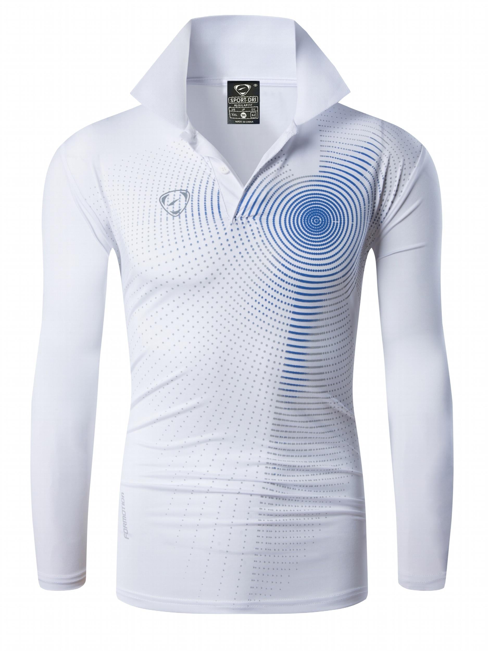 Men's Block Turndown Collar Casual Long Sleeve Shirt