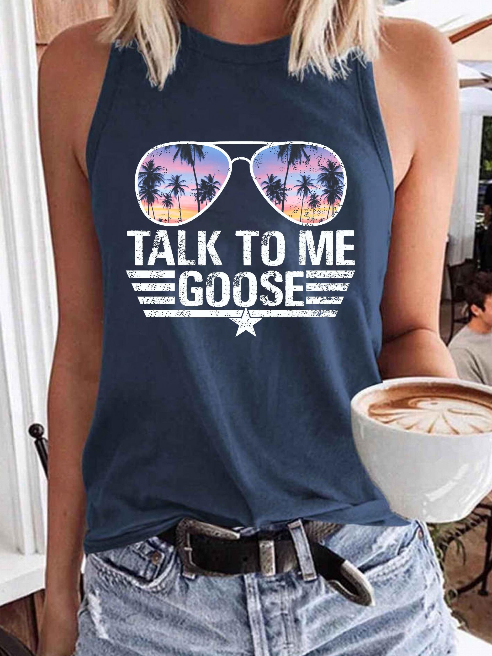 Crew Neck Tank Top Sleeveless Summer Casual Shirt