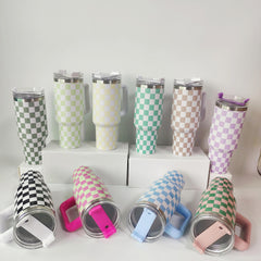 40oz Stainless Steel Insulated Water Bottle Leakproof with Lid Straw