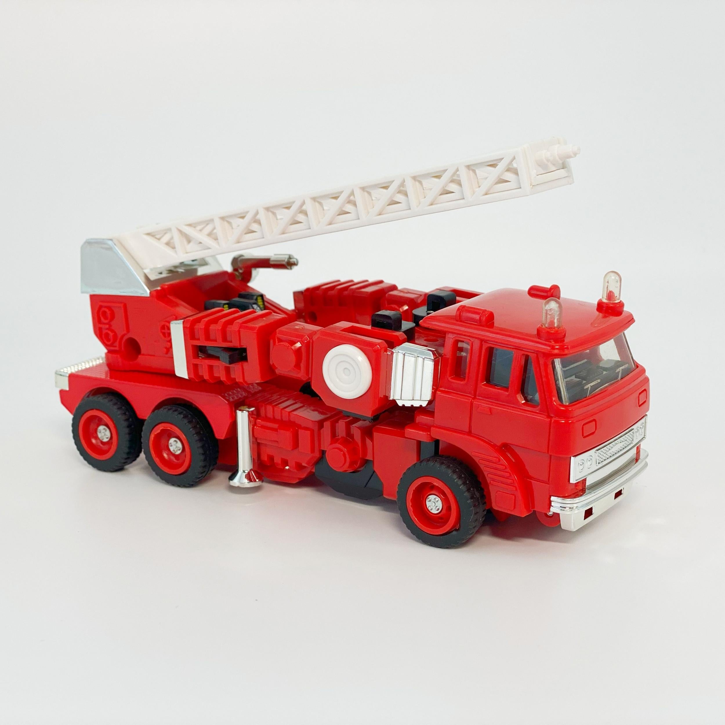 Transformation Fire Truck/Bobot Toy Set