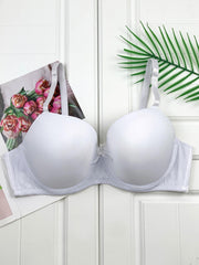 Molded Cup Padded Bow Front Comfort Bra