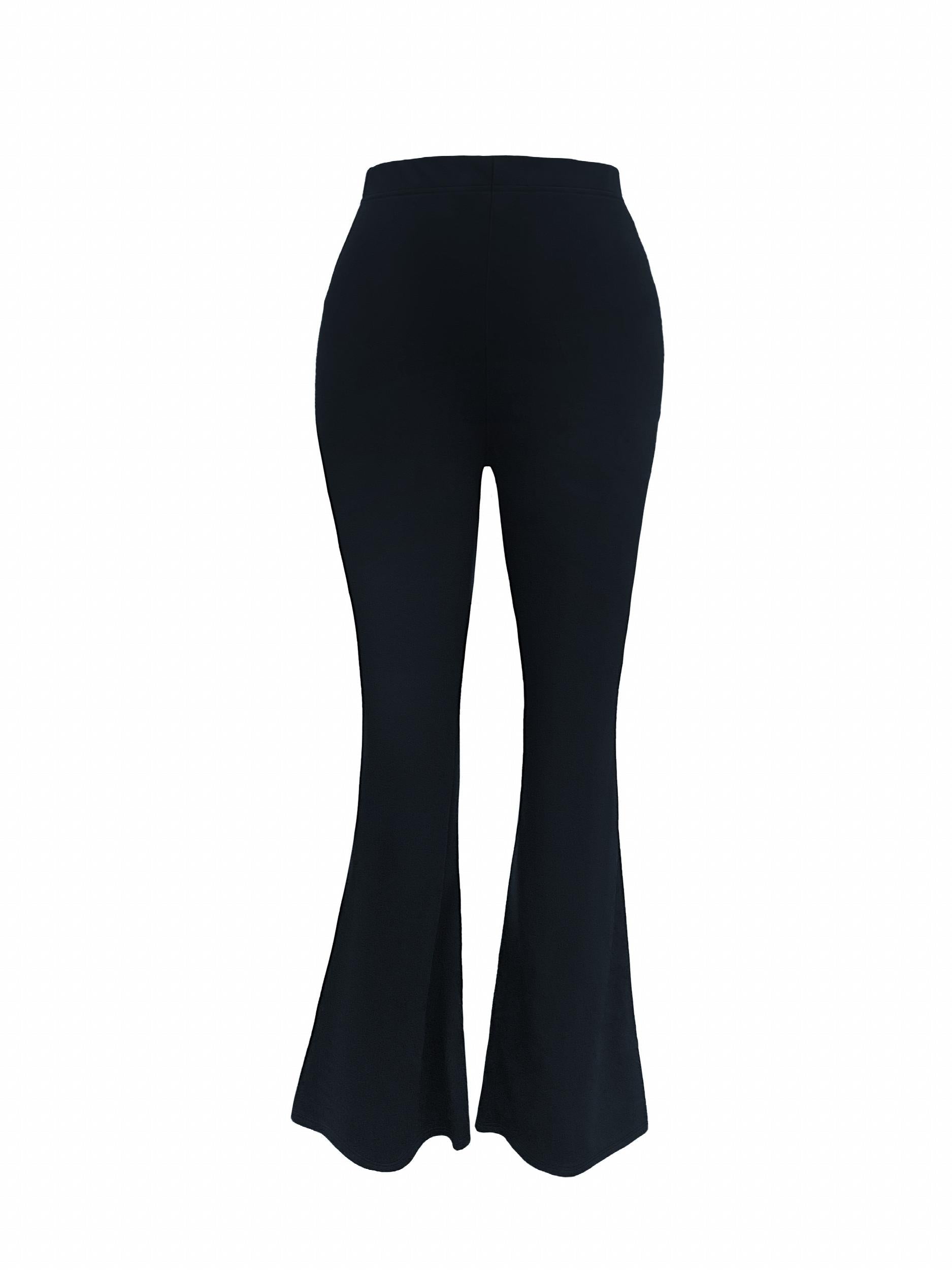 High Rise Flared Leg Workwear Pants