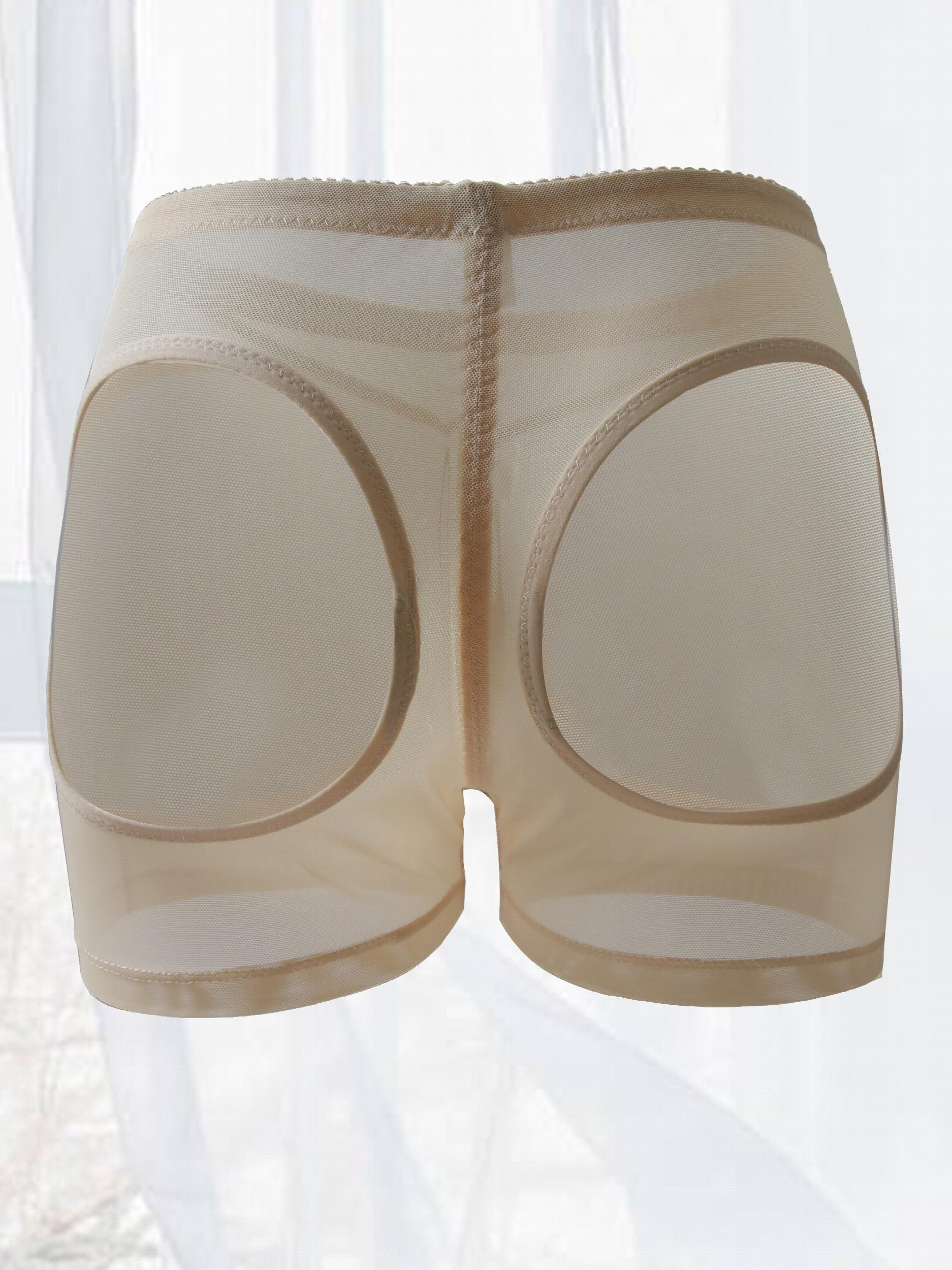 Mesh Open Butt Shaping Panties Tummy Control Slimmer Underwear