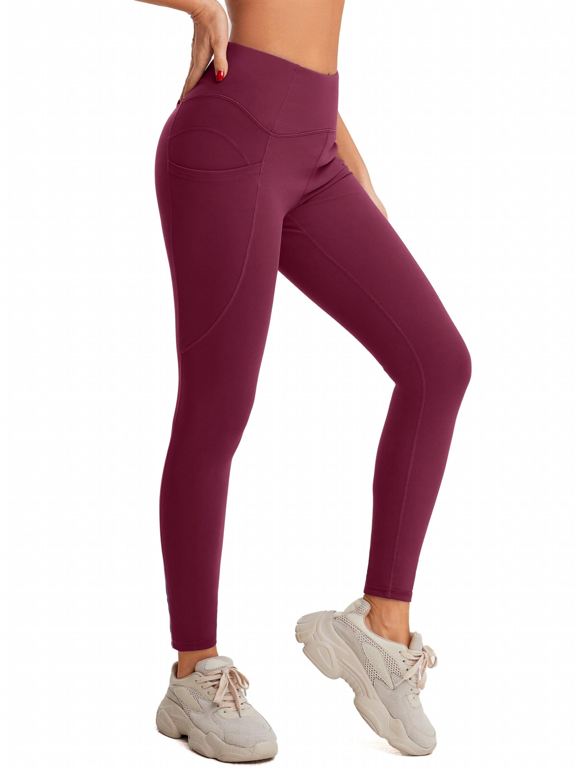 High Waist Yoga Pants With Pocket Slimming Leggings Women's Activewear