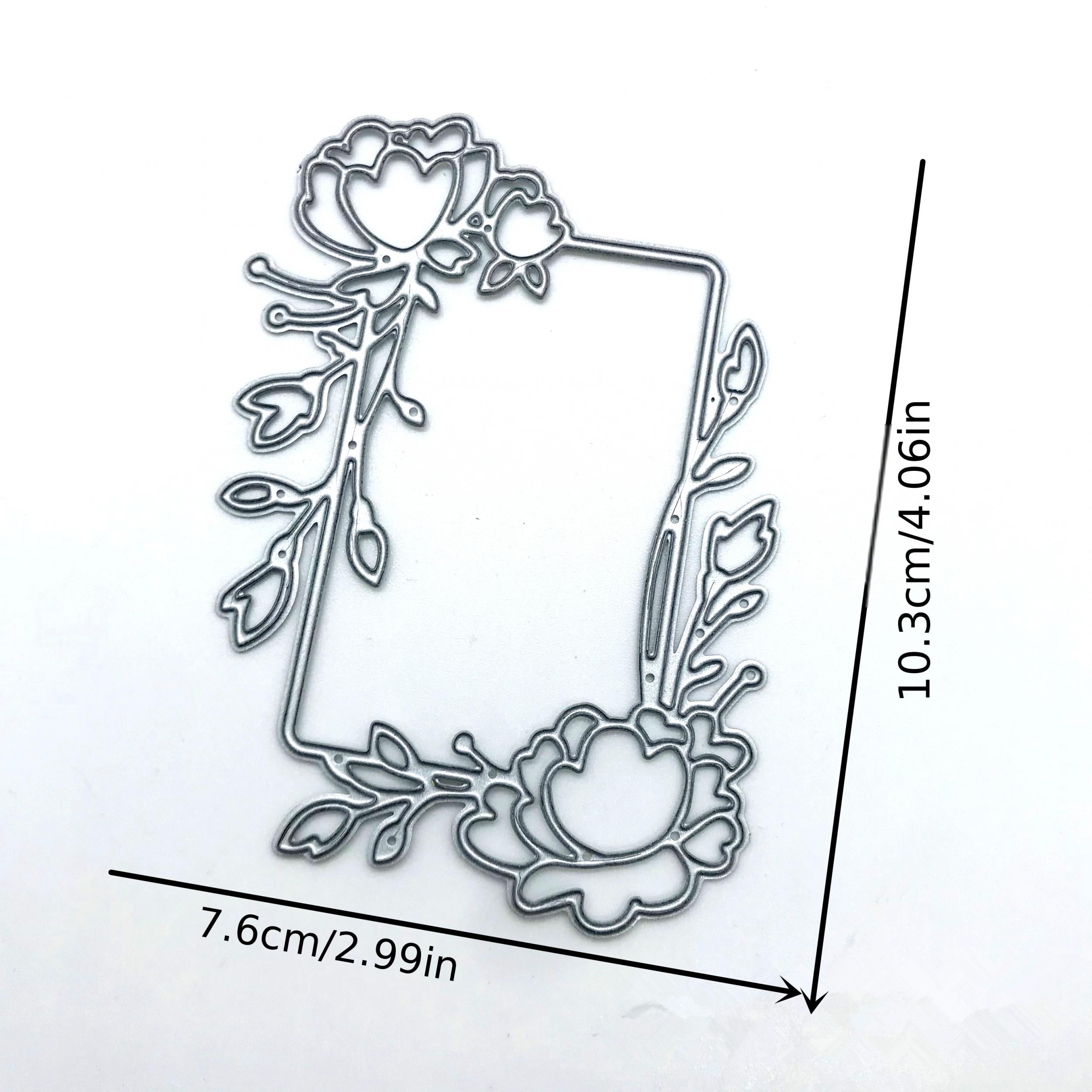 1pc Flower Leaf Metal Cutting Dies Stencil for Card Decoration DIY Scrapbooking