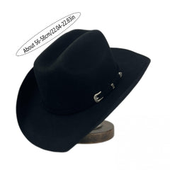 100% Wool Western Cowboy Hat for Women and Men