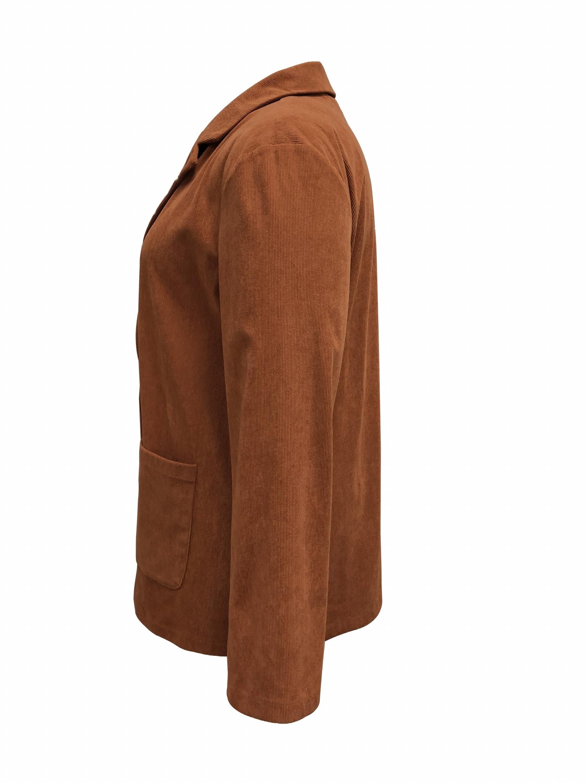 Corduroy Button Up Blazer