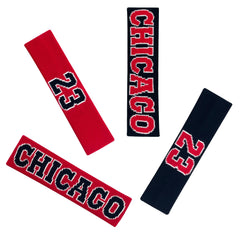 Unisex Number 23 City Names Knit Sports Headband - Pack of 1