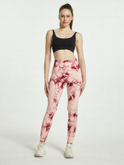 Tie Dye High Stretch Leggings High Waist Yoga Pants Women's Activewear